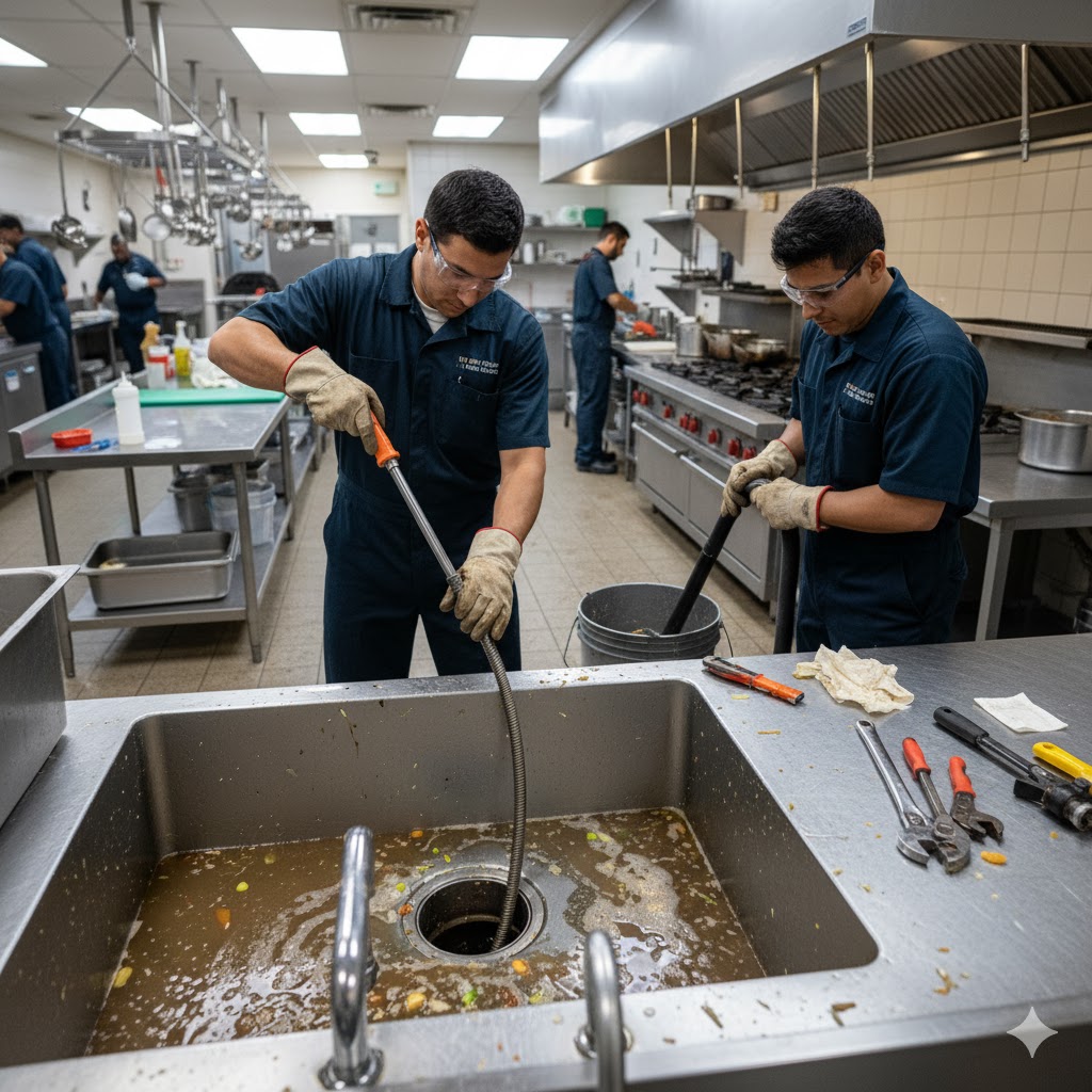 Sanayi Mutfağı Gider Tıkanıklığı